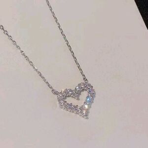 Diamond Heart Necklase